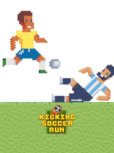 Kicking Soccer Run