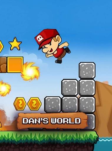 Super Dan's World - Run Game