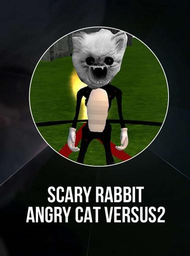 Scary Rabbit Angry Cat Versus2