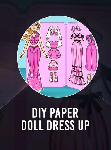 DIY Paper Doll Dress Up