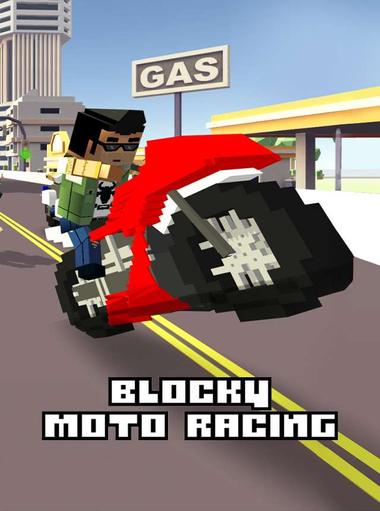 Blocky Moto Racing: Bike Rider