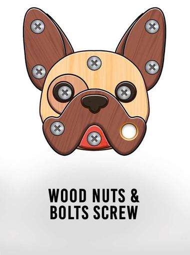 Wood Nuts & Bolts, Screw