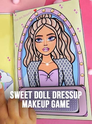 Sweet Doll Dressup Makeup Game