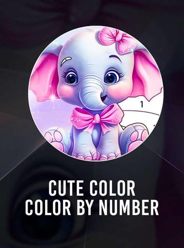 Cute Color - Color by Number