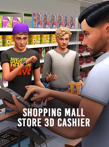 Shopping Mall Store 3D Cashier