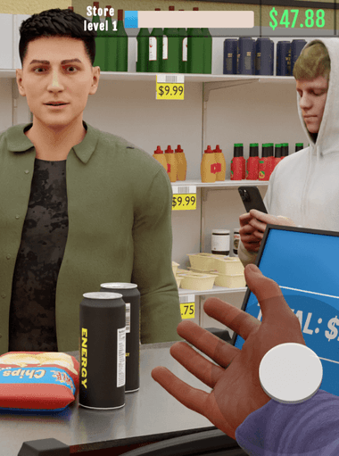 Supermarket Manager Simulator