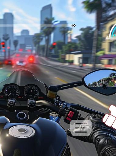 Traffic Bike: Driving City 3D