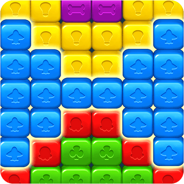 explosão de cubo de brinquedo