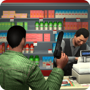 Supermarket soygun suç deli Kent Rusça mafya