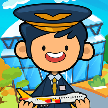 My Pretend Airport - Kids Travel Town Games