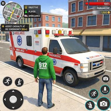 City Ambulance Rescue Sim Game