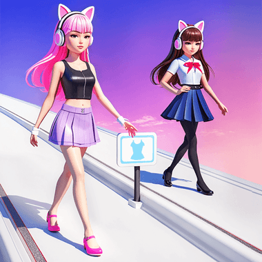 Fashion Catwalk: Ramp Dress Up