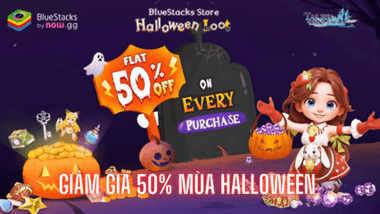 Tales of Terrarum: Tận hưởng sự kiện mua sắm mùa Halloween giảm 50% từ cửa hàng BlueStacks Store