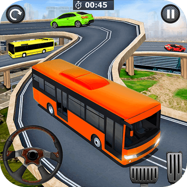 City Coach Bus Driving Simulator: Driving Games 3D