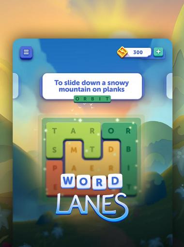 Word Lanes: Relaxing Puzzles