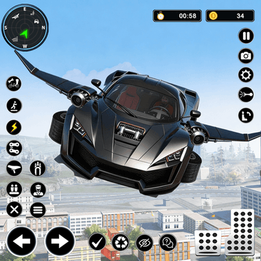 Car Flying Driving Simulator