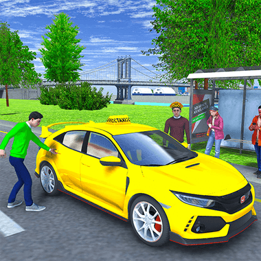 Russian Taxi car driving game