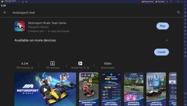 How to Play Motorsport Rivals: Team Game on PC with BlueStacks