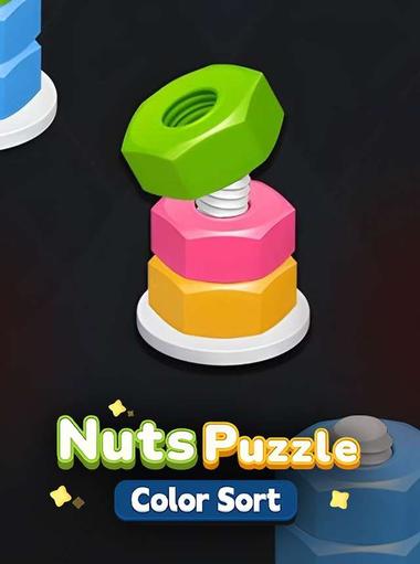 nuts puzzle:color sort