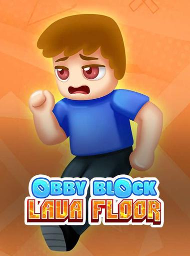 Obby Block World: Lava Floor