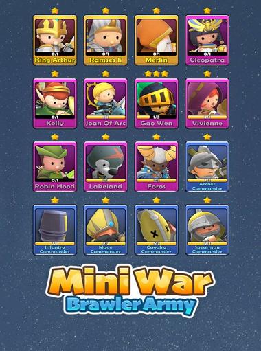 Mini War: Brawler Army