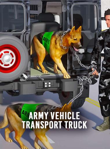 Army Vehicle Transport Truck