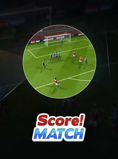 Score! Match - كرة القدم متعددة اللاعبين