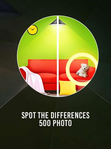 Spot The Differences 500 Photo