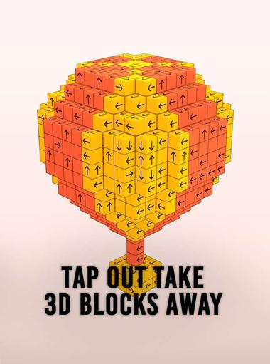 Tap Out: 3D Würfel Puzzlespiel