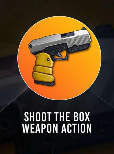 Shoot the Box: Waffen Action