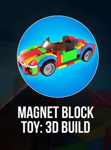 Magnet Block Toy: 3D Build