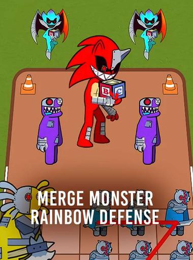 Merge Monster: Rainbow Defense