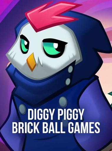 Diggy Piggy: Brick Ball Games