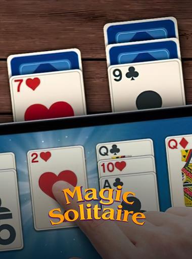 Magische Solitär-Kartenspiele