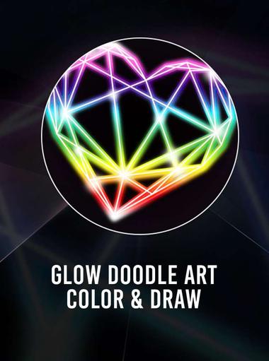 Glow Doodle Art - Color & Draw