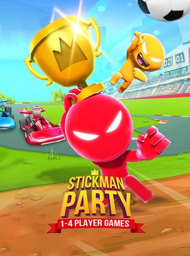Stickman Party: 1 2 3 4 Permainan Pemain Gratis