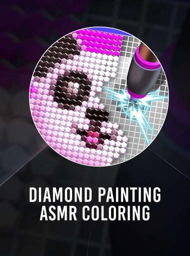 Diamond Painting ASMR Coloring