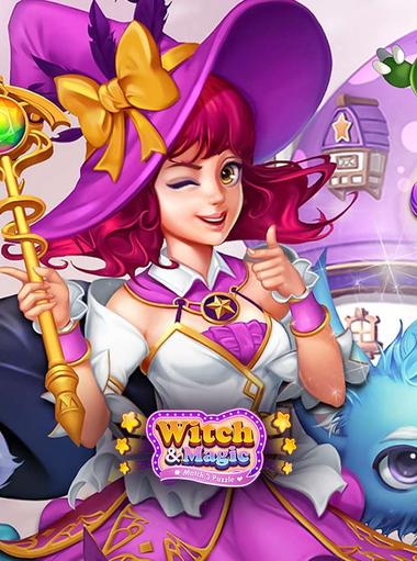 Witch & Magic: Match 3 Puzzle