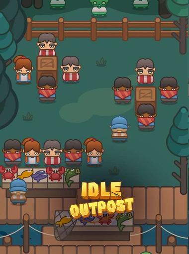 Idle Outpost: Tycoon Games