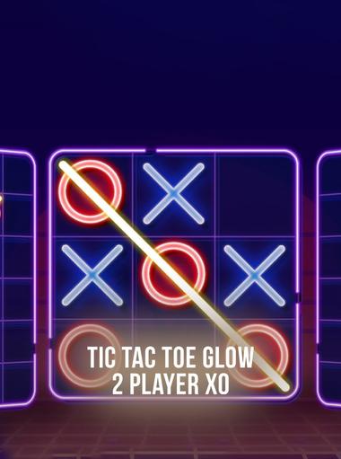 Tic Tac Toe Glow: 2 Player XO
