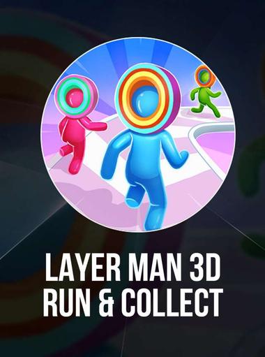 Layer Man 3D: Corre y Recoge