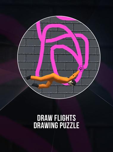 draw flights - drawing puzzle