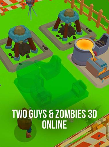 Two Guys & Zombies 3D: По сети