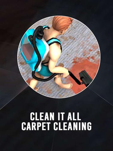 Clean It All! Carpet cleaning.