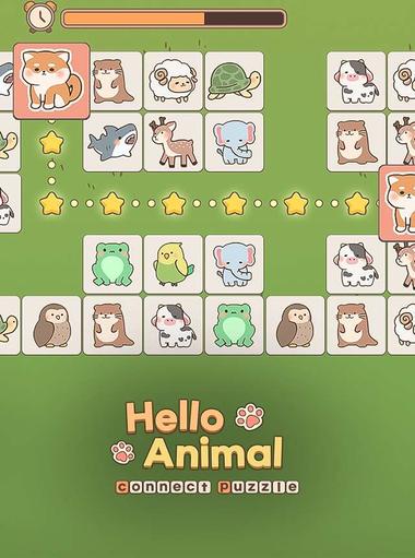 Hello Animal - Connect Puzzle