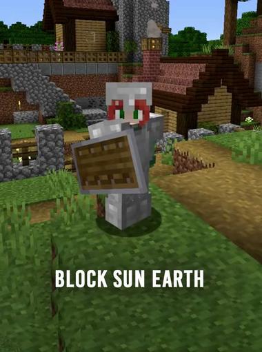 Block Sun Earth