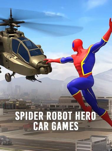 Spider Robot Hero Car Games