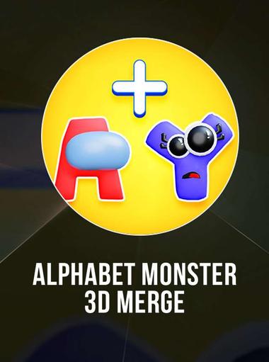 Alphabet Monster: 3D Merge