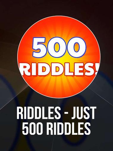 Riddles - Just 500 Riddles