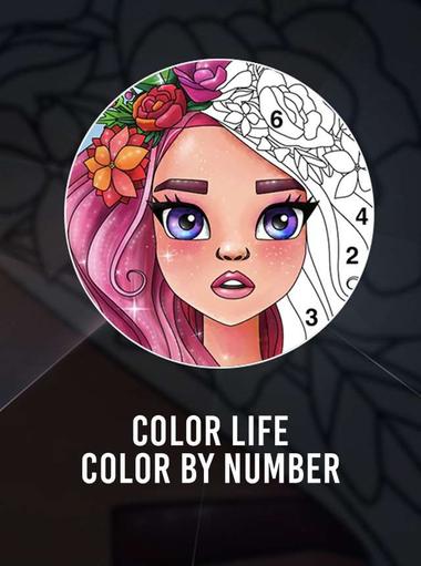 Color Life : Color by Number